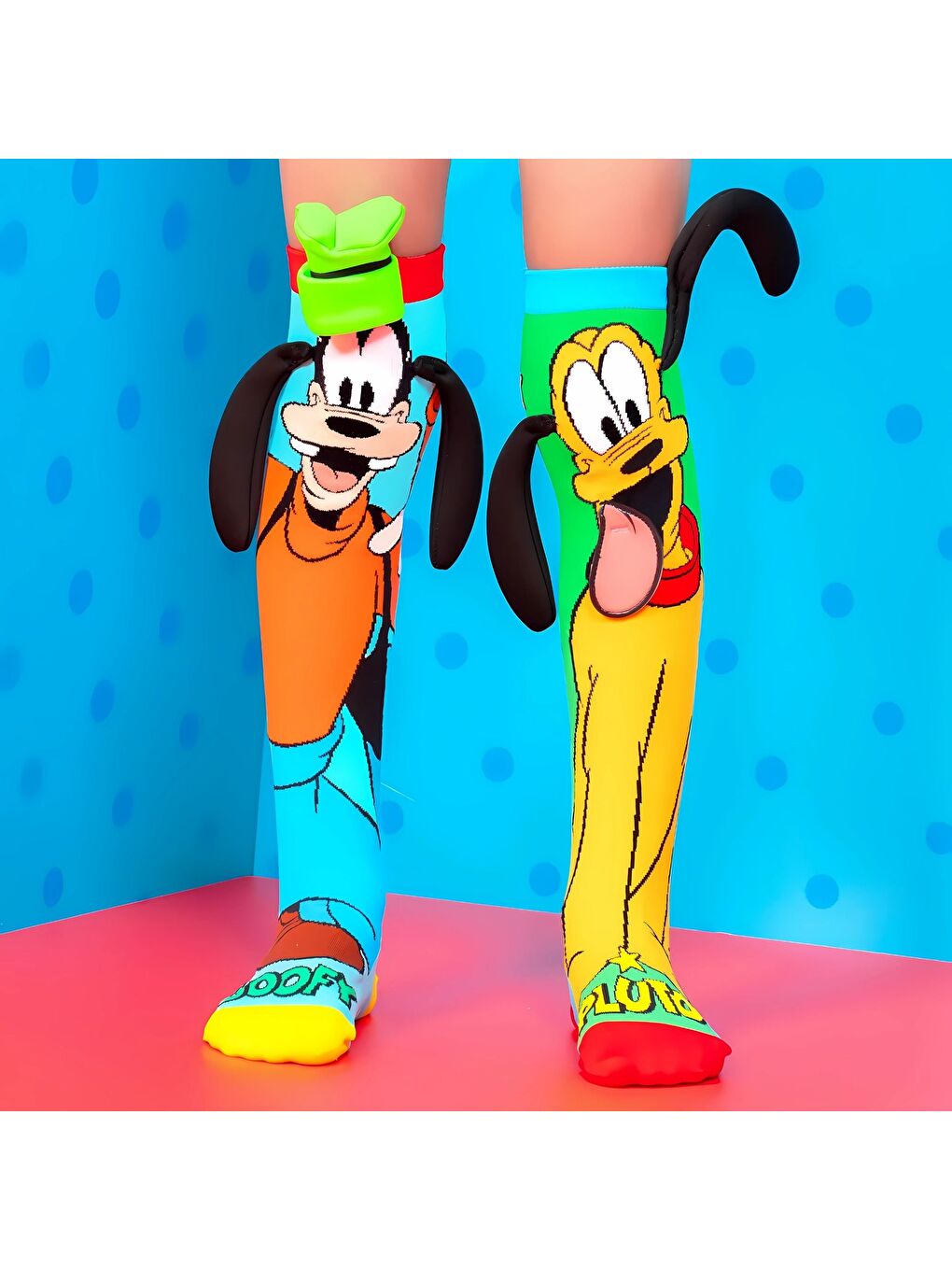 Karışık Pluto Goofy Çorap-3