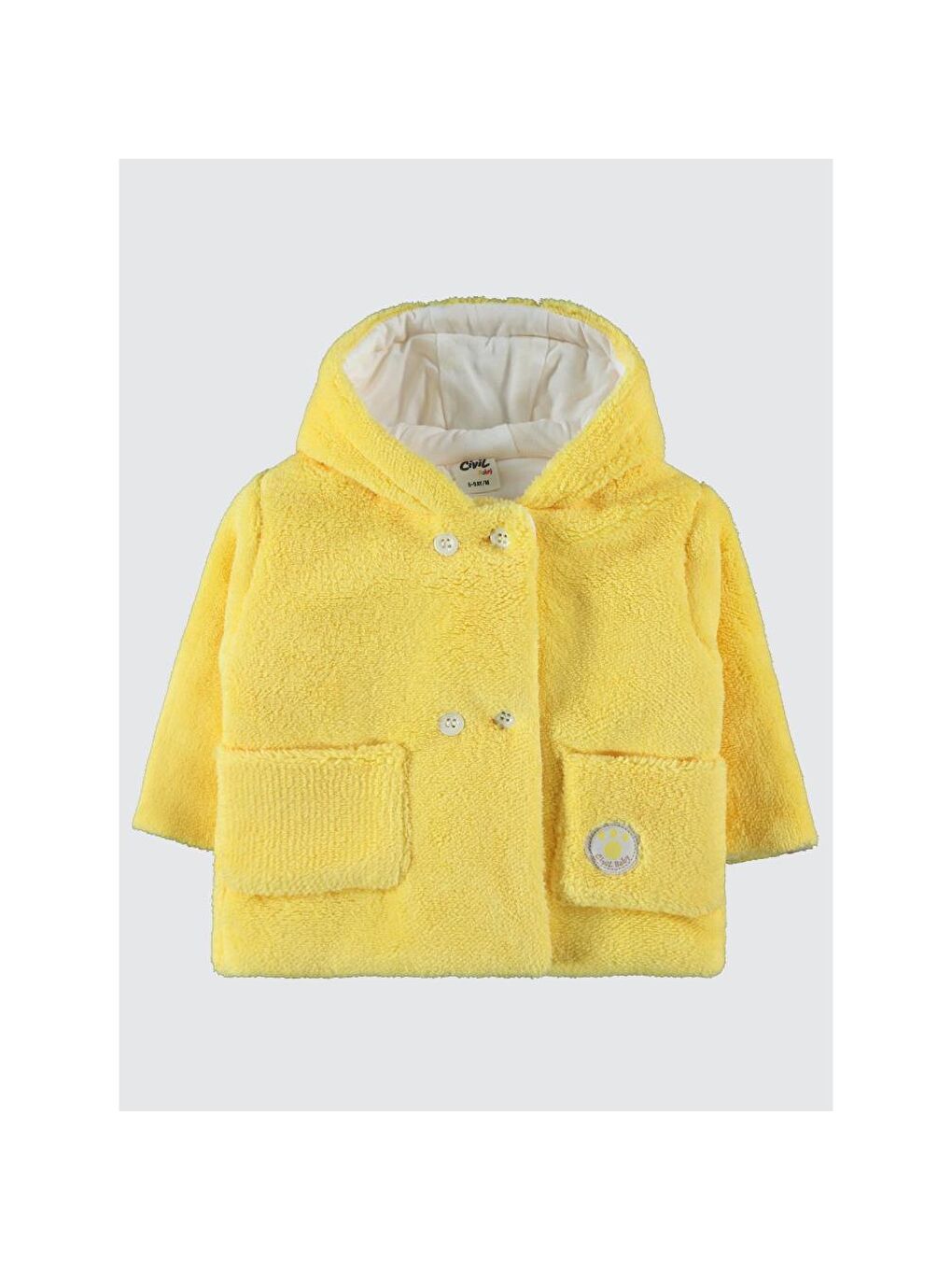 Baby Cepli 6-18 Ay Mont - Sarı 9-12 Ay-5