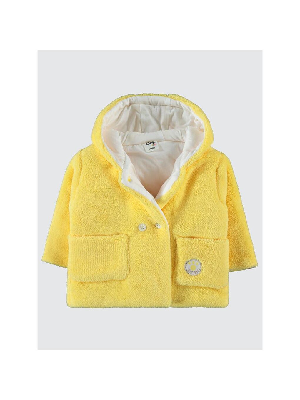 Baby Cepli 6-18 Ay Mont - Sarı 9-12 Ay-8