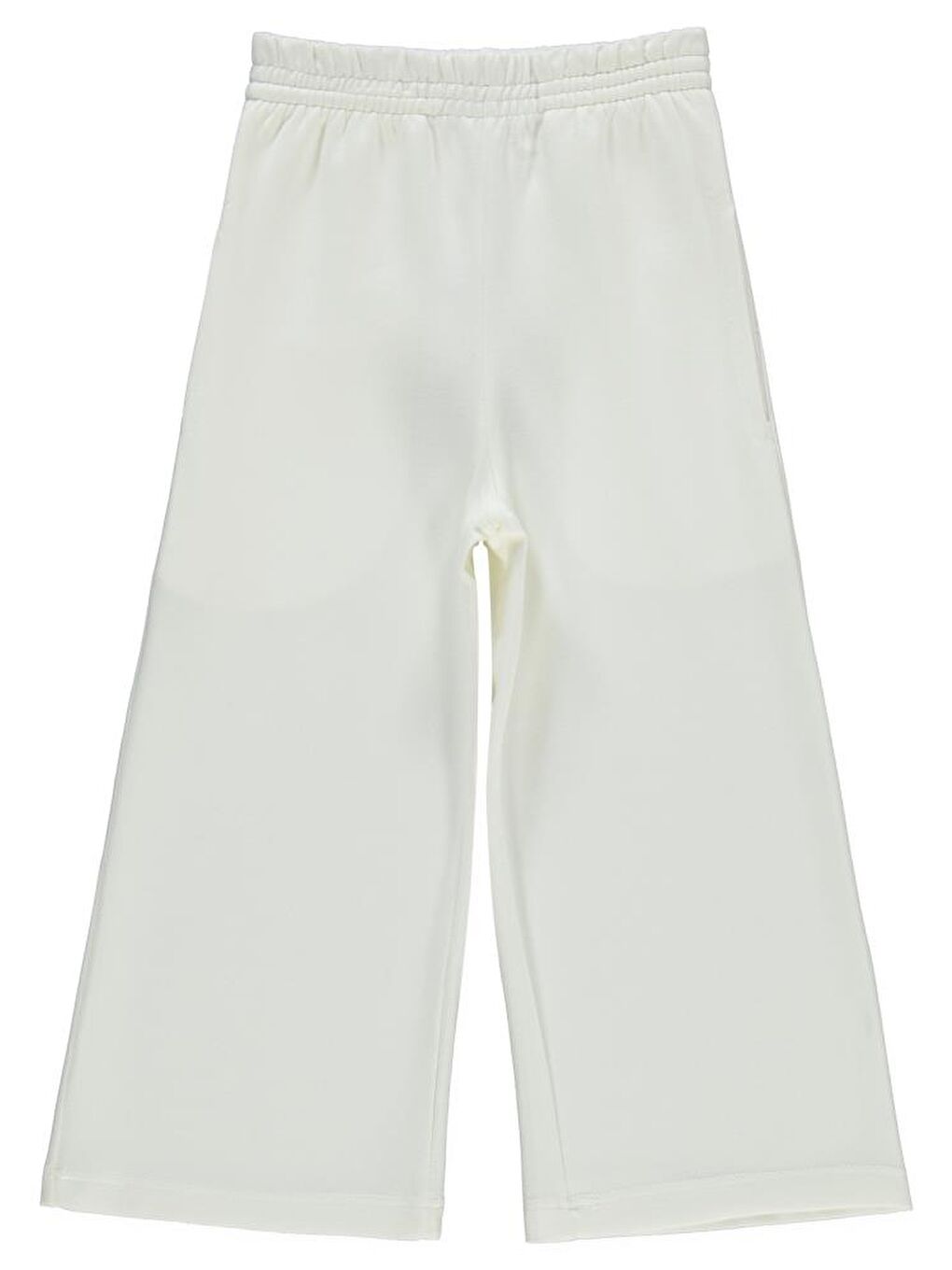 Girls Düz 2-5 Yaş Pantolon - Ekru 3-4 Yaş