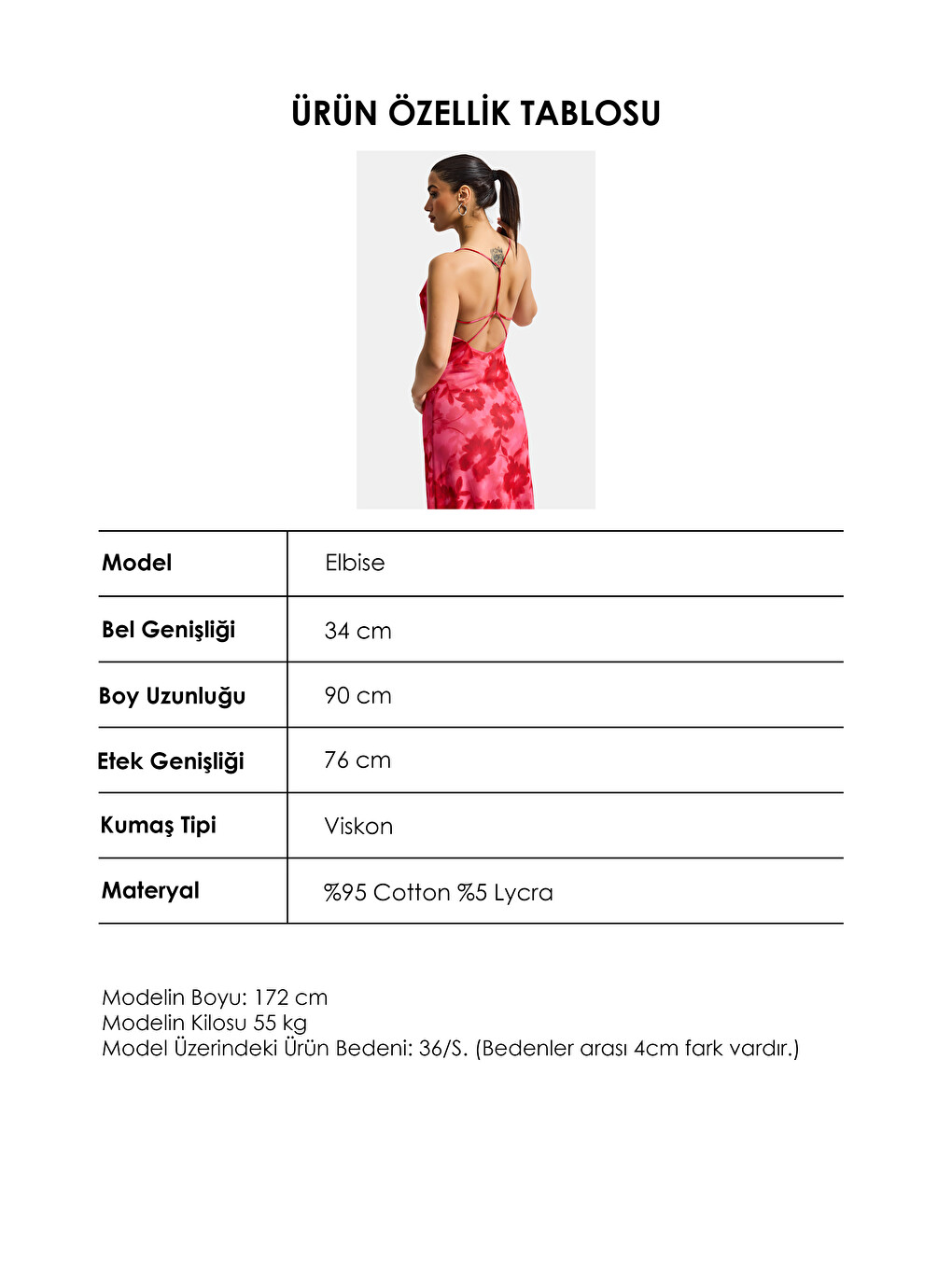 Kadın Pembe Baskılı S6 Çiçek Desen-5 Maxi Boy Özel Tasarım Elastan Elbise-2