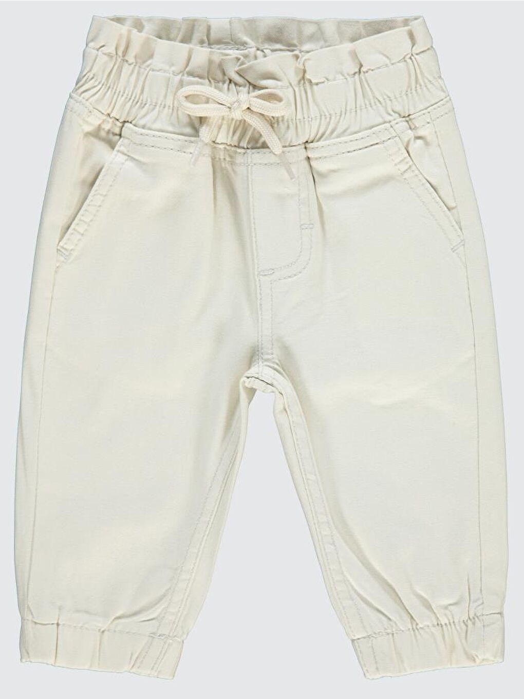 Baby Bel Fırfırlı 6-18 Ay Pantolon - Bej 12-18 Ay-1