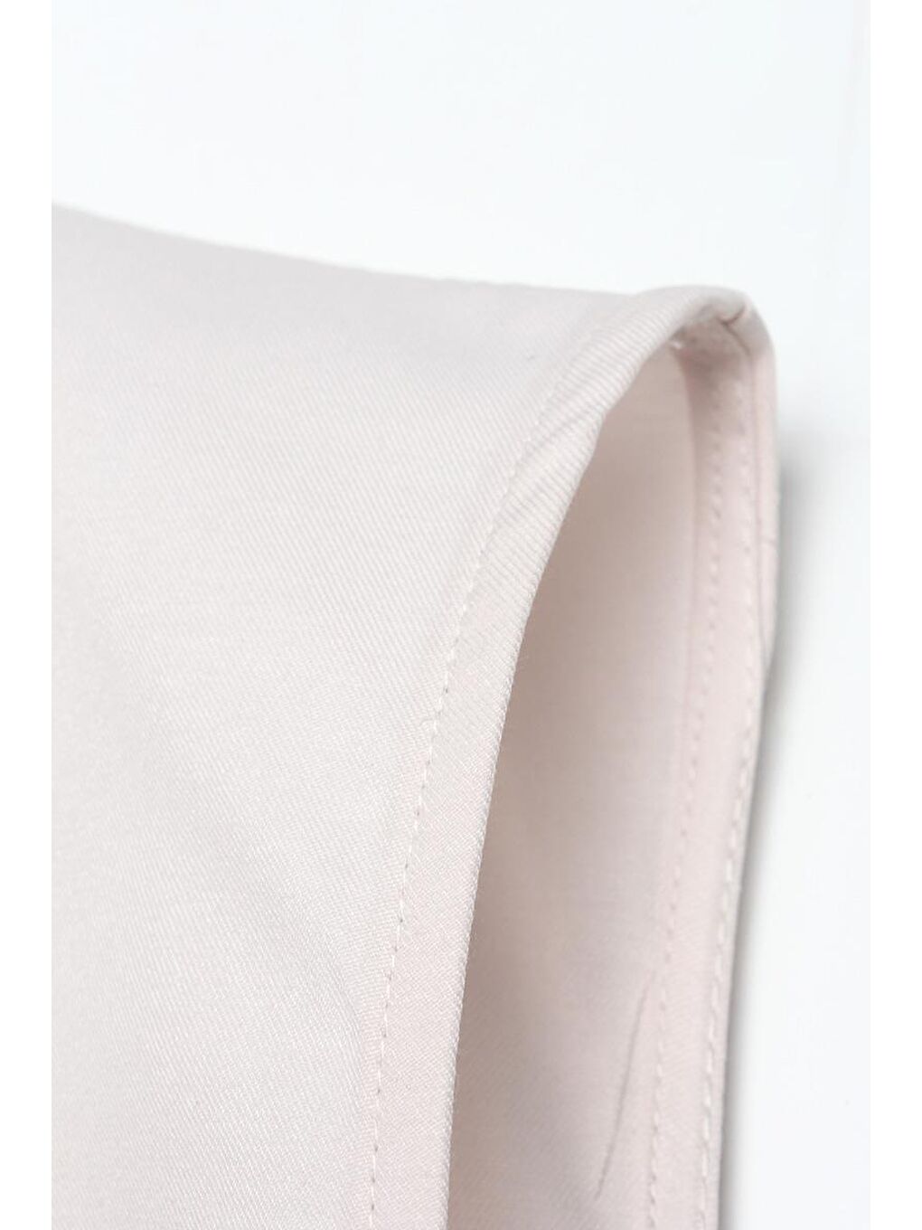 Açık Pembe Kolsuz Basic Uzun Gömlek Tunik-3