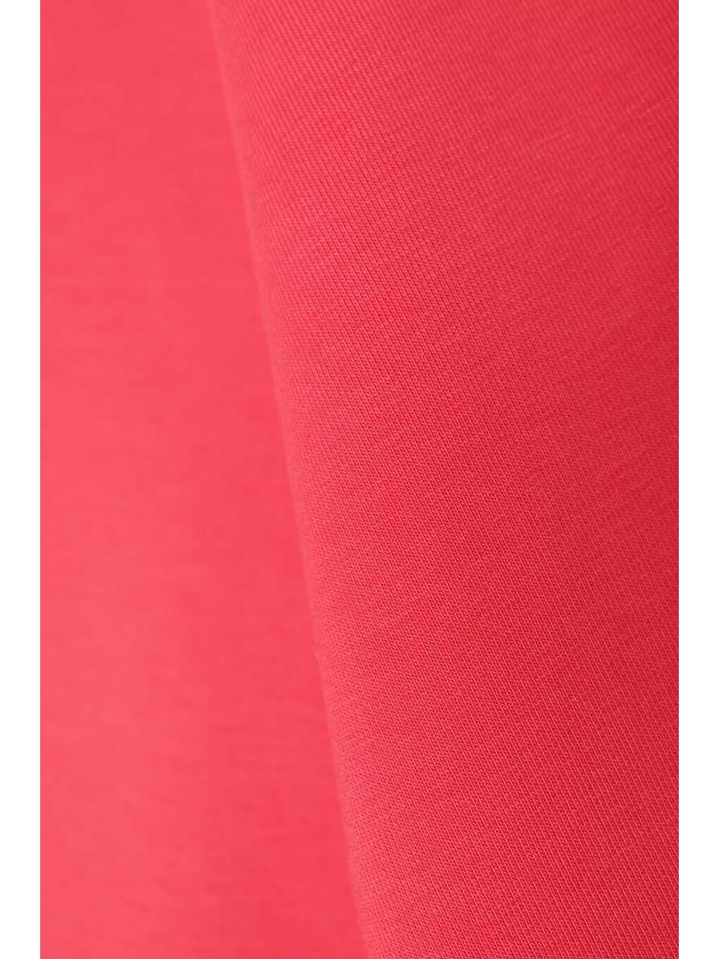 Kırmızı-Bisiklet Yaka Reglan Kol Elastanlı Sweat-8