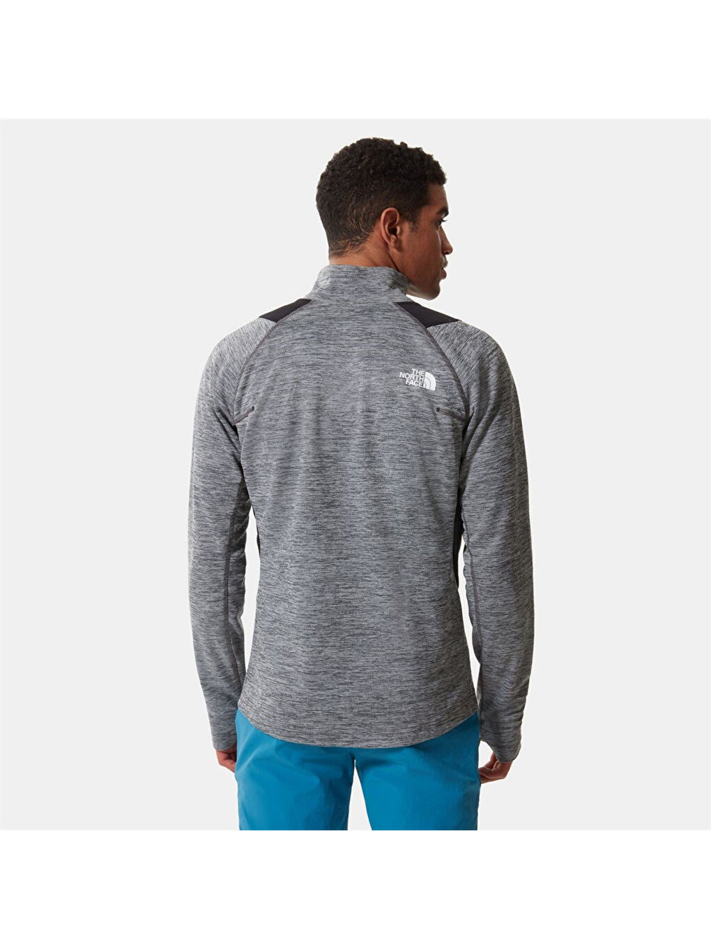 Ao Midlayer Fz Erkek Gri   Fermuarlı Sweatshirt-2