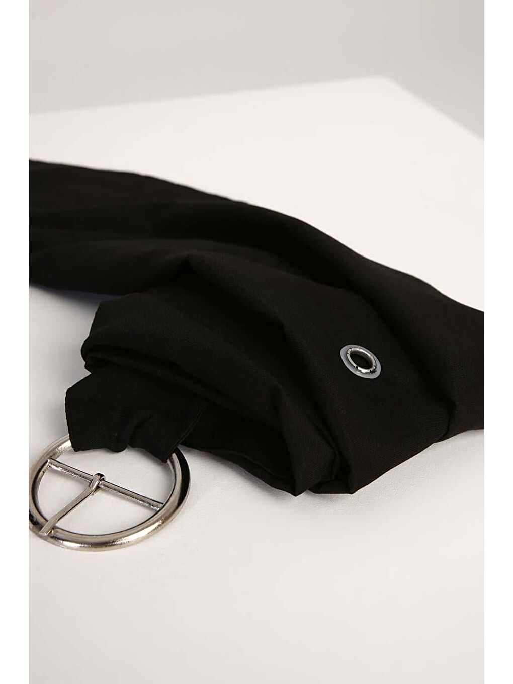 Siyah Kuşaklı Rahat Kalıp Gömlek Tunik-7