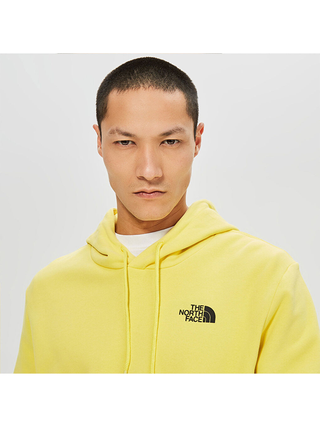 Coordinates  Sarı Kapüşonlu Erkek Hoodie-3