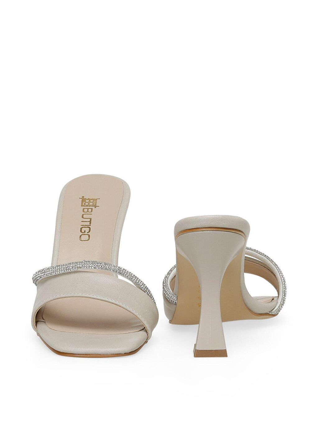 Bej JELLY 3FX Krem Kadın Terlik-4