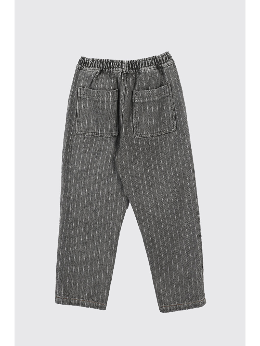 Erkek Çocuk Beli Lastikli Haki Pantolon-3