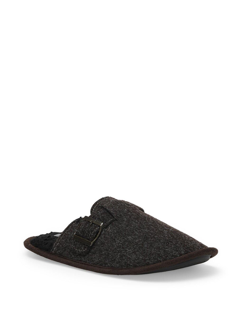 MAY 2PR Kahverengi Erkek Ev Terliği-1