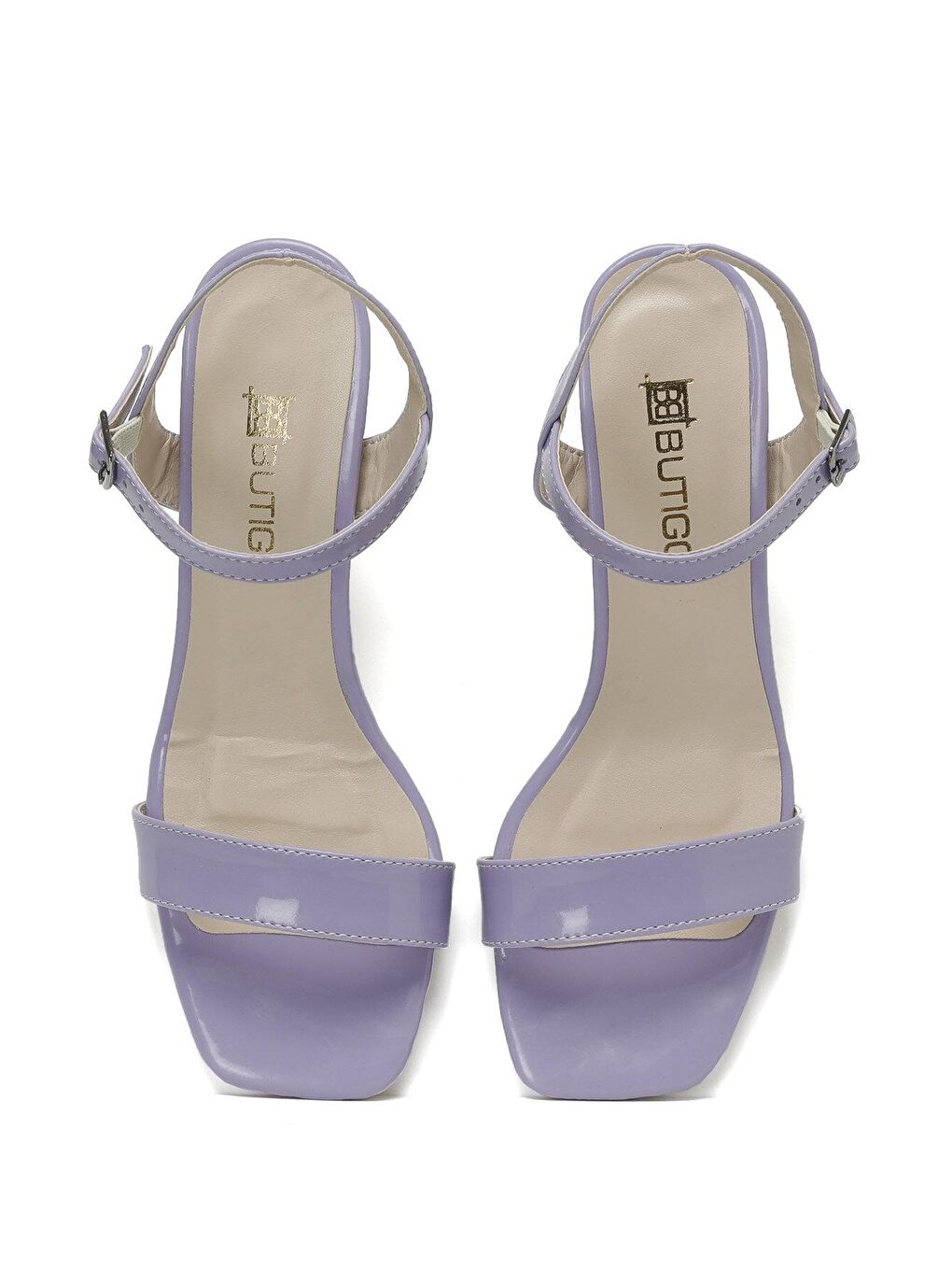 Mor MOLLY 3FX Lila Kadın Topuklu Sandalet-3