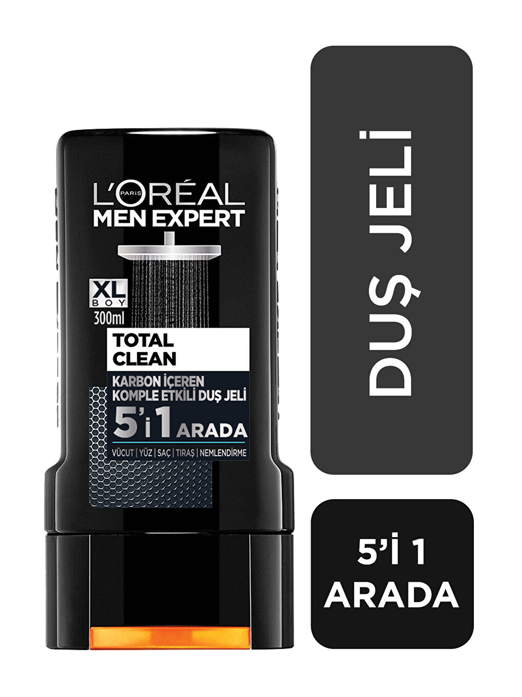 Men Expert Shower Gel Total Clean 300 ml