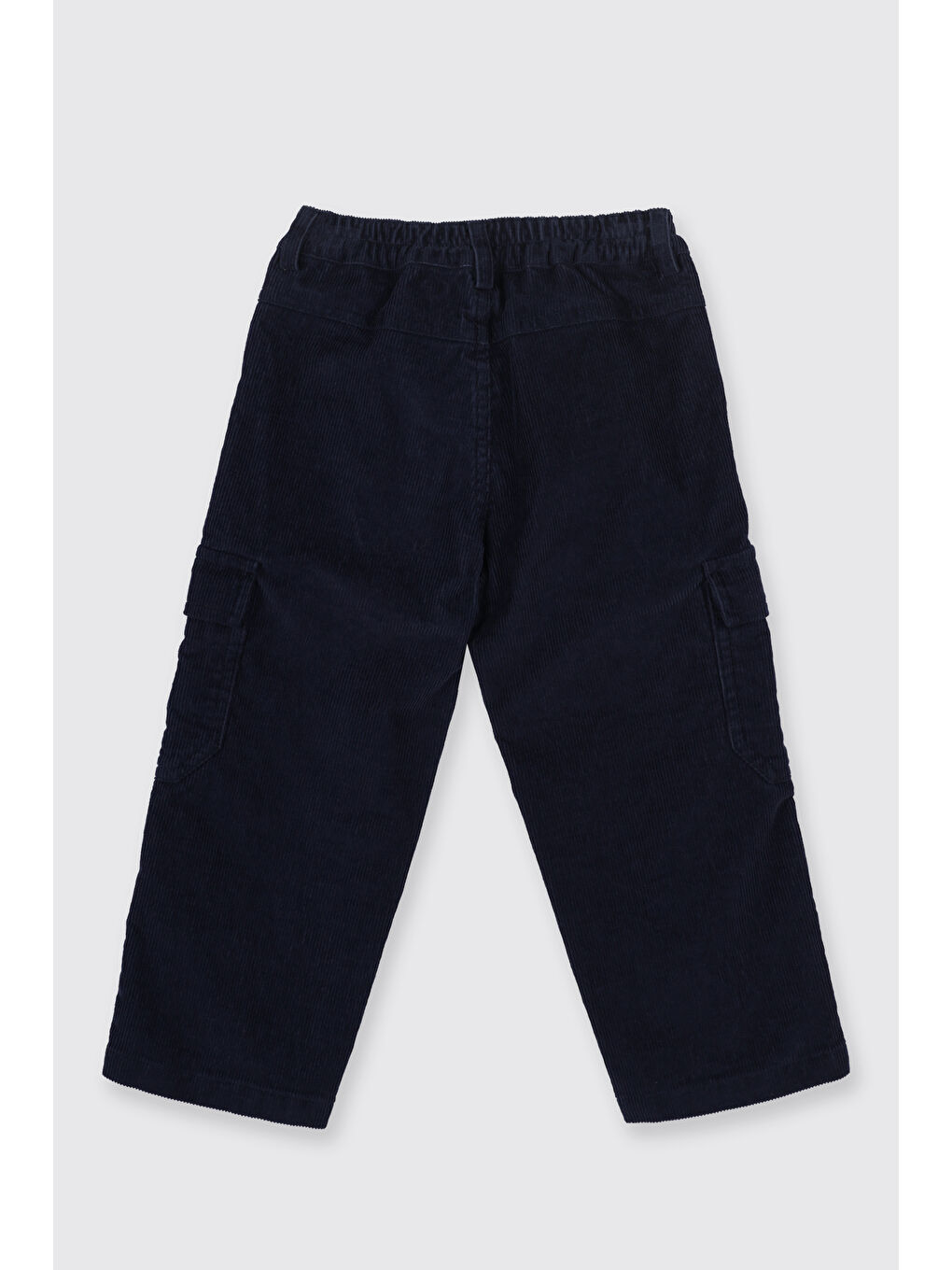 Erkek Bebek Kadife Lacivert Pantolon-1