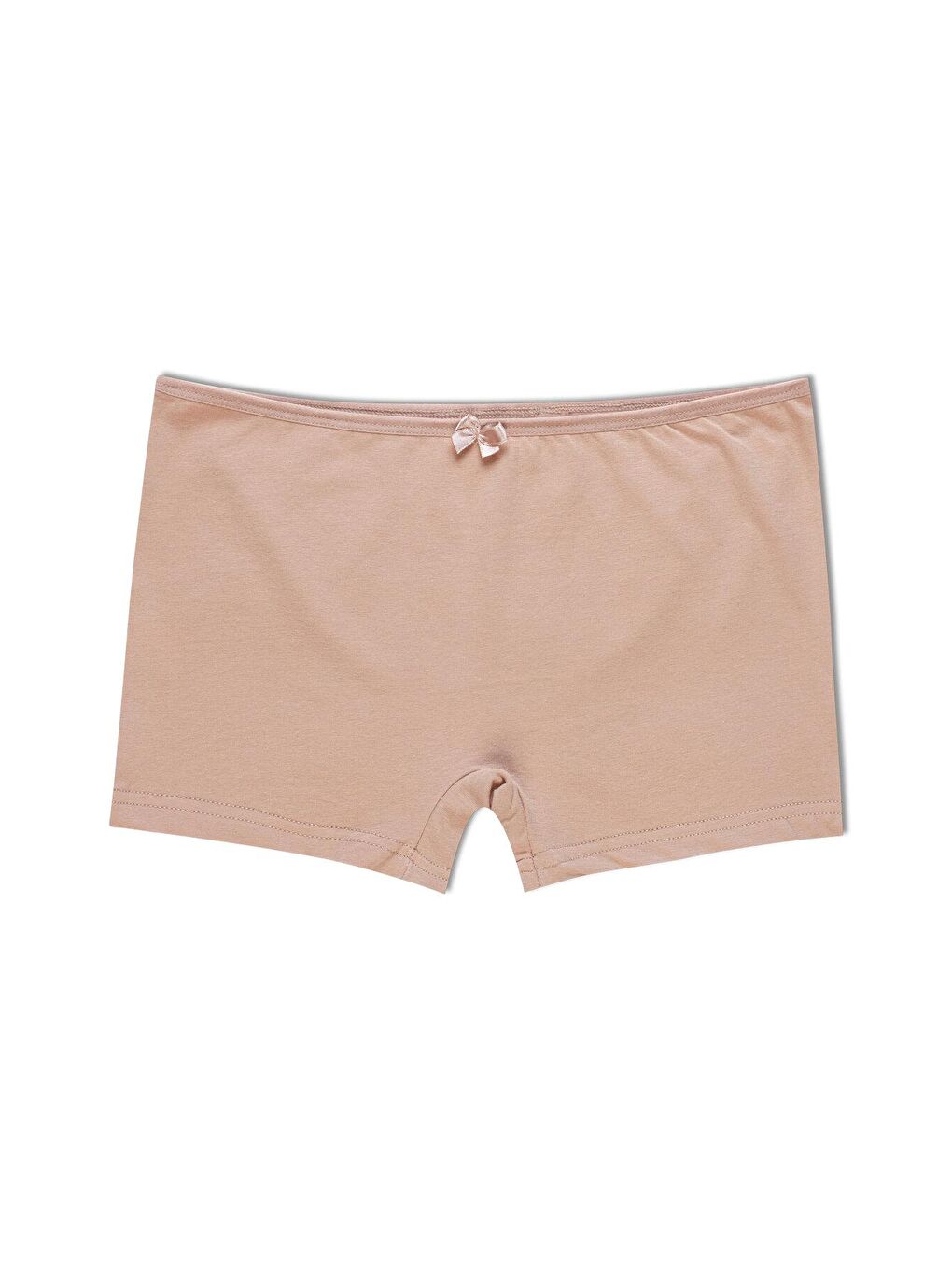 Kahverengi Pamuklu Kadın Boxer 2'li-2