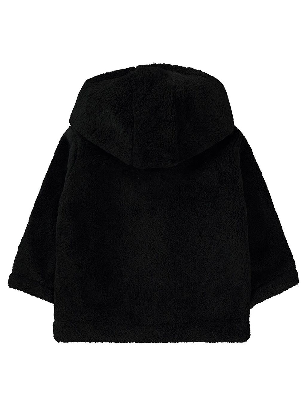 Baby Kapüşonlu Patlı 6-18 Ay Hırka - Siyah 18-24 Ay-2