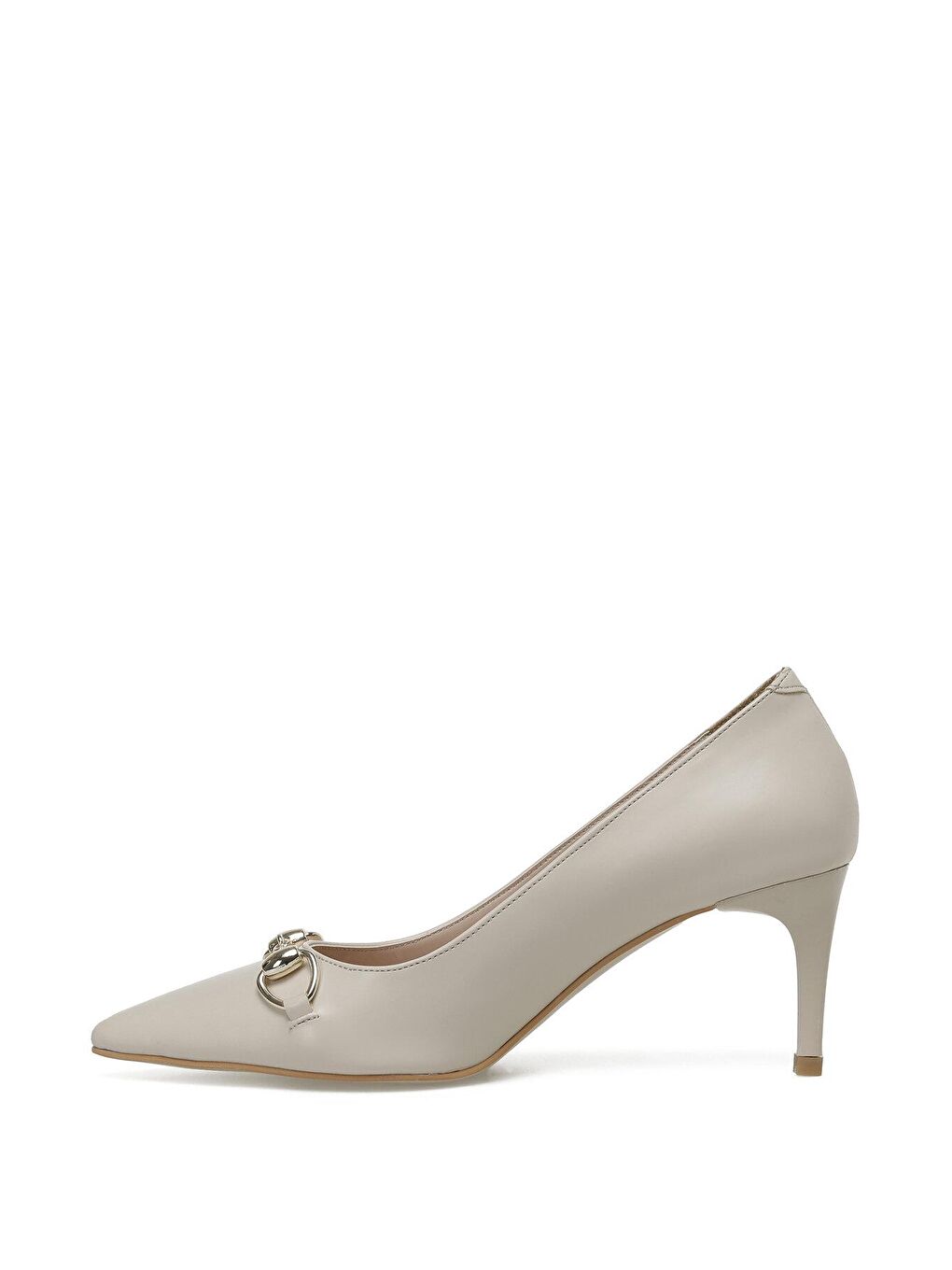 CLARA 3FX Bej Kadın Topuklu Ayakkabı-2