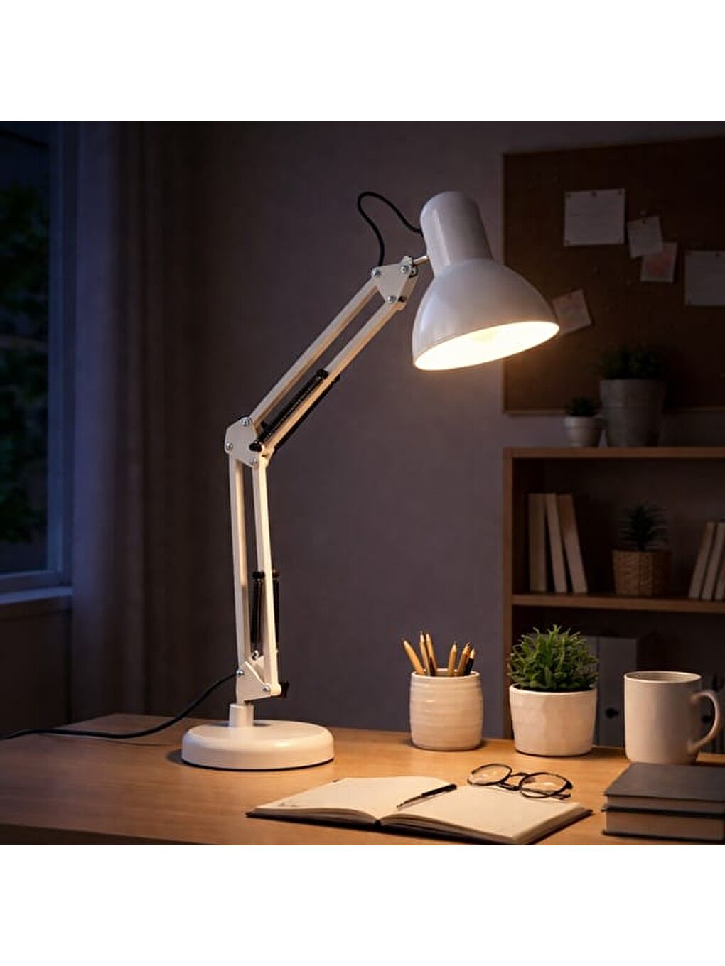 AV-811 Masa Lambası - Beyaz - 50 cm-6