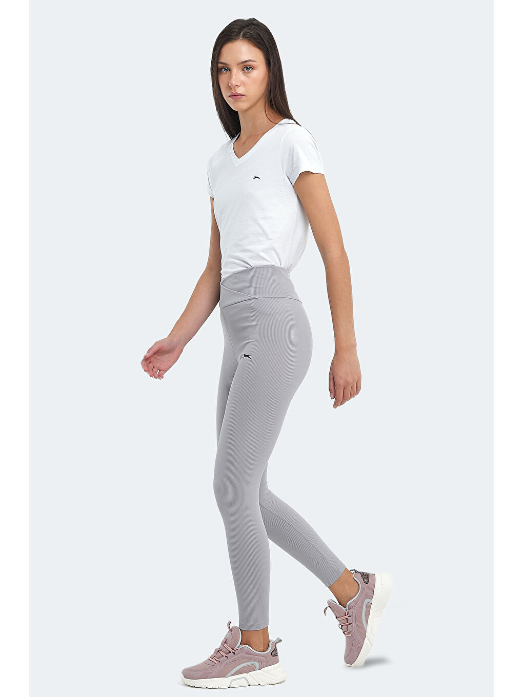 PRADEEP Kadın Fitness Tayt Gri