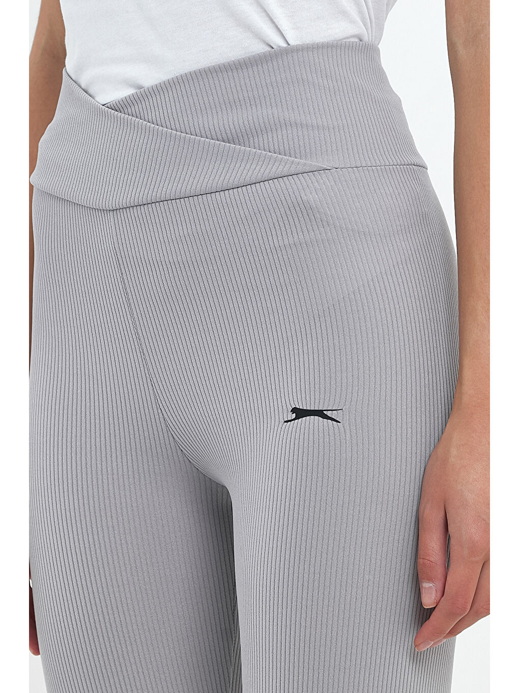 PRADEEP Kadın Fitness Tayt Gri-4