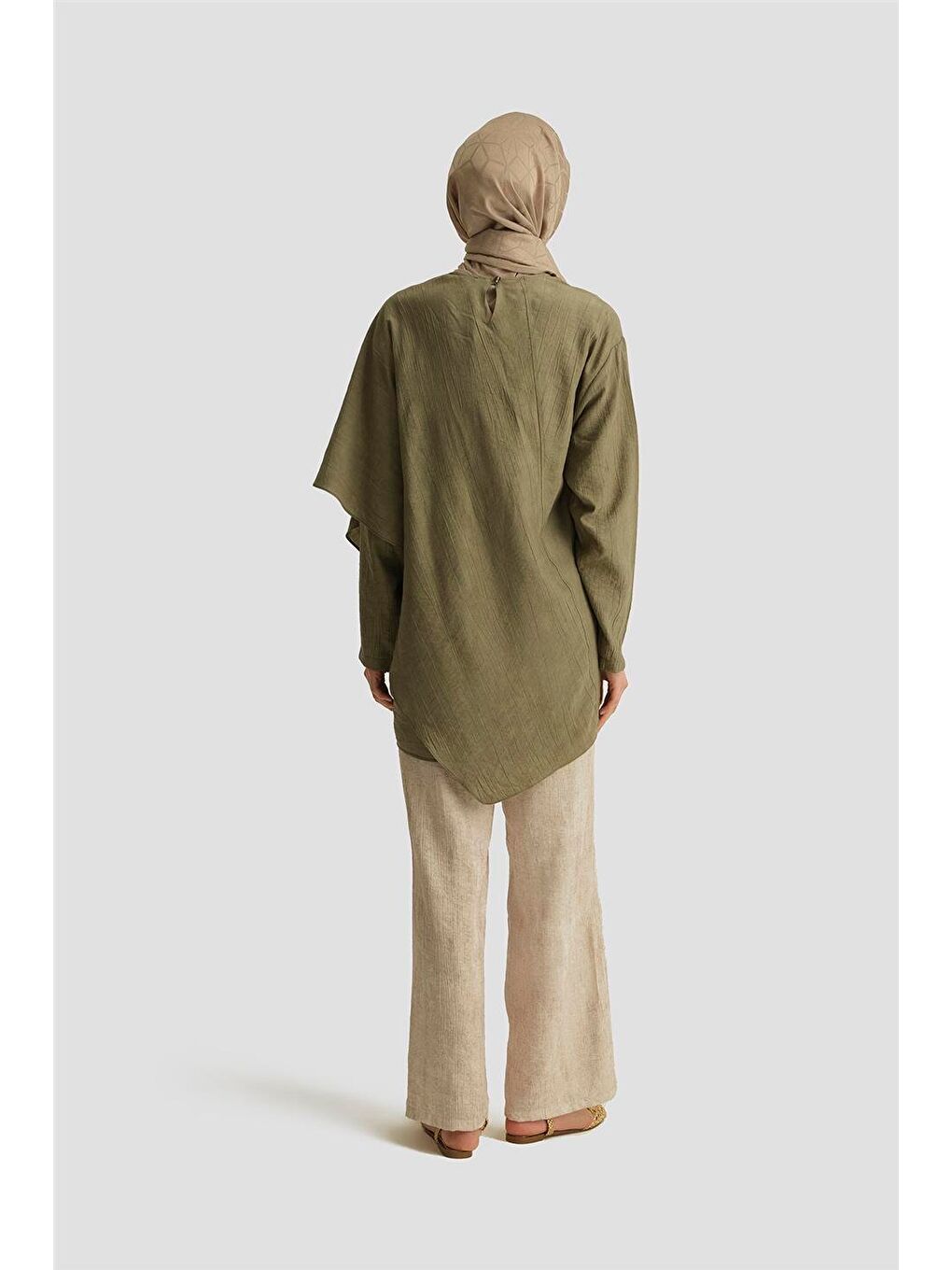 Ekru Pantolon 25Yd4238-2 Taş-3