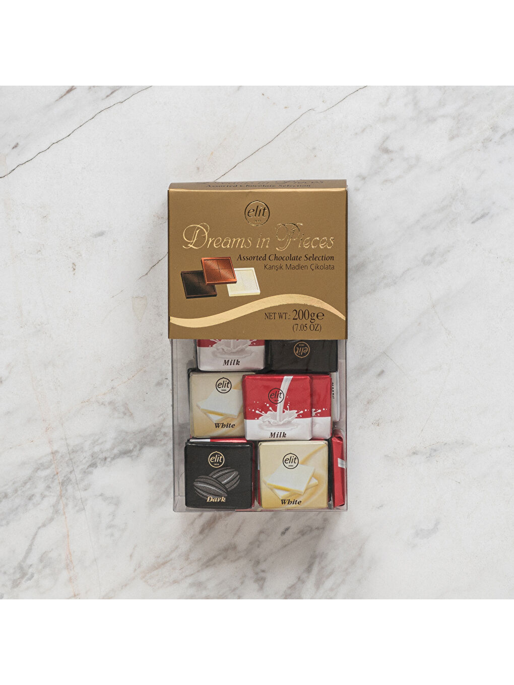 Siyah Bordo Gold Şıklığı Hediye Kutusu-5