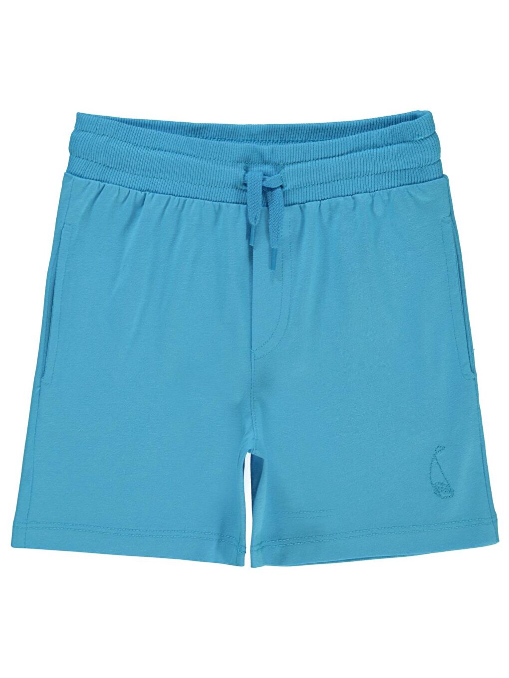 Turkuaz Boys Yelken Nakışlı Süprem 2-5 Yaş Kapri - Mavi 3-4 Yaş-1