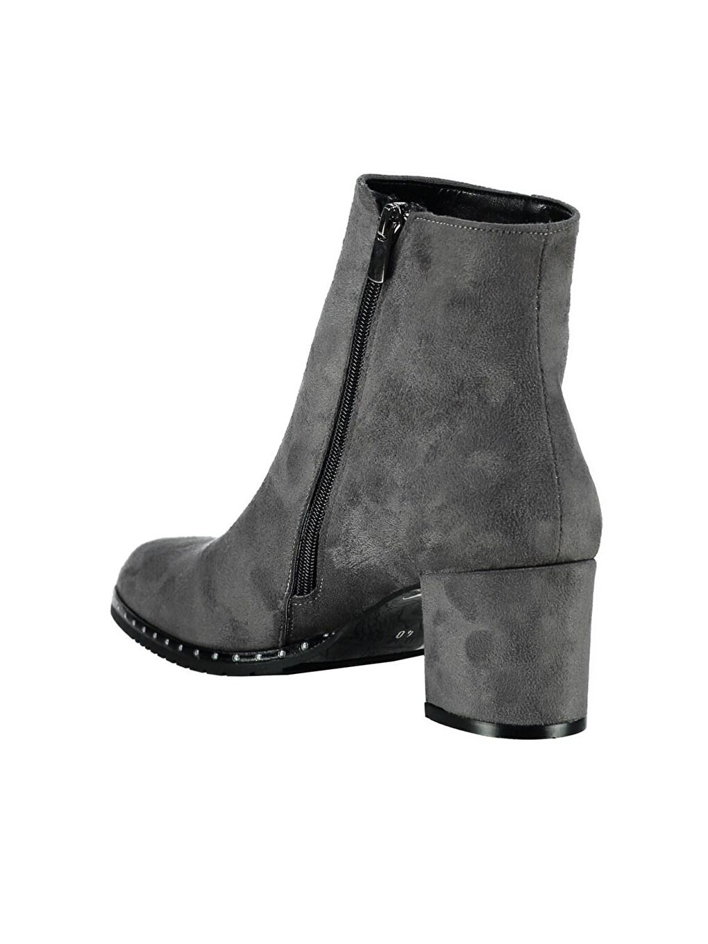 C654013302 Gri Kadın Bot-1