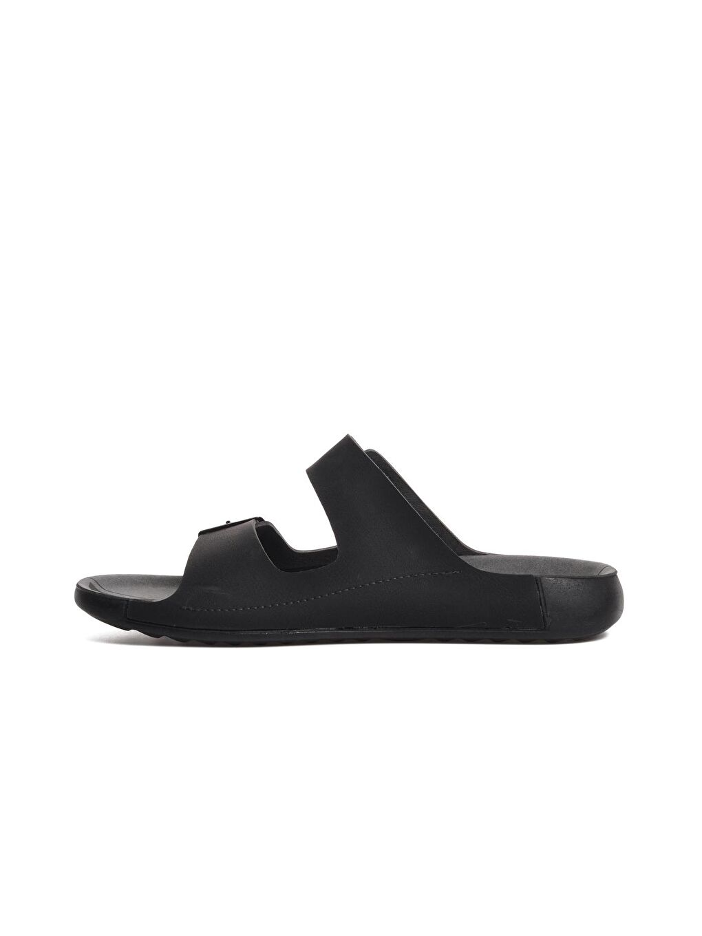 Kahverengi 66.001 Kahve Çift Bantlı Erkek Terlik-1