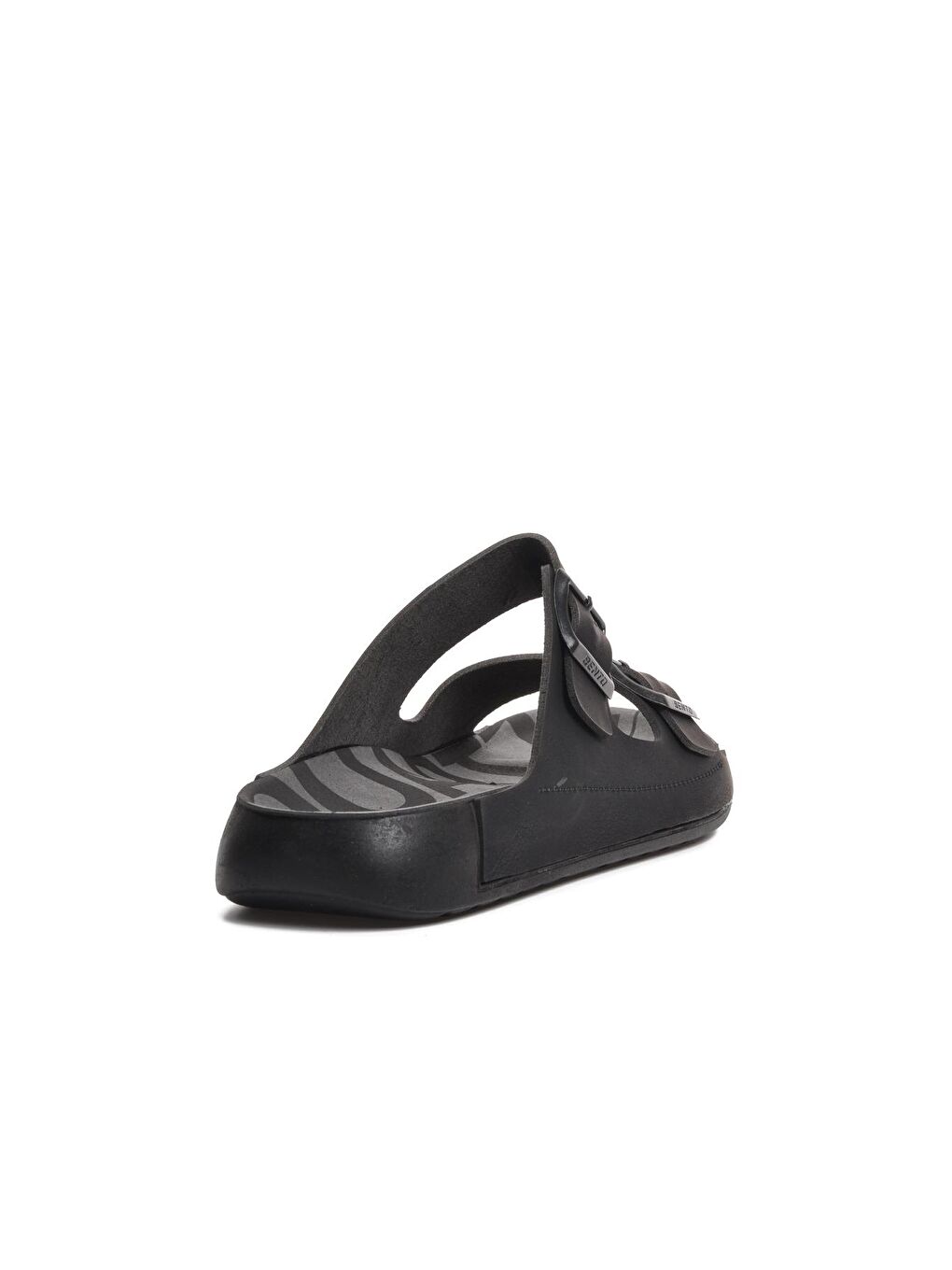 Kahverengi 66.001 Kahve Çift Bantlı Erkek Terlik-3