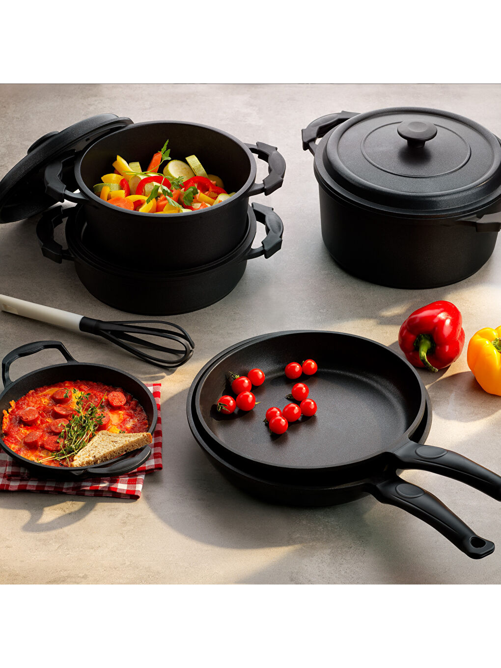 Siyah Black Master Derin Tencere 20 cm-1