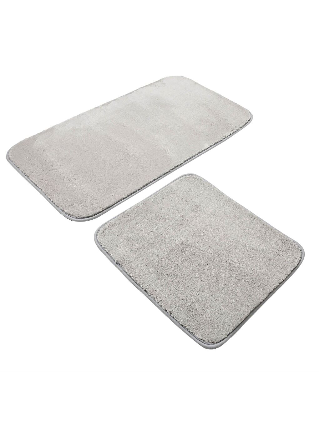 Jassrug Royal 2 li Banyo Paspası Gri-4