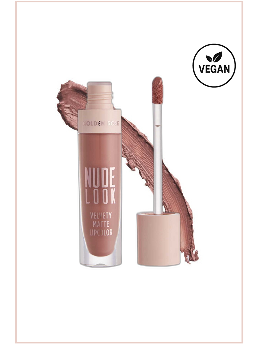 Nude Look Velvety Matte Lipcolor 02 Peachy Nude Jojoba ve Avokado Yağlı Likit Mat Ruj 4,5 ml-1