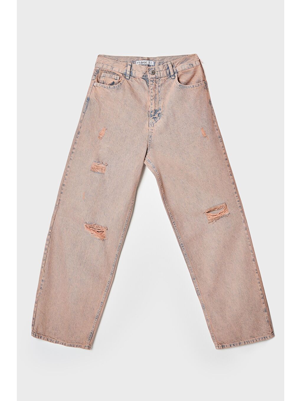 Mavi Kadın T.Kot Rengi 11S5-102 Loose Midrise Skater Fit Yırtık Detaylı %100 Pamuk Denim Jean-2