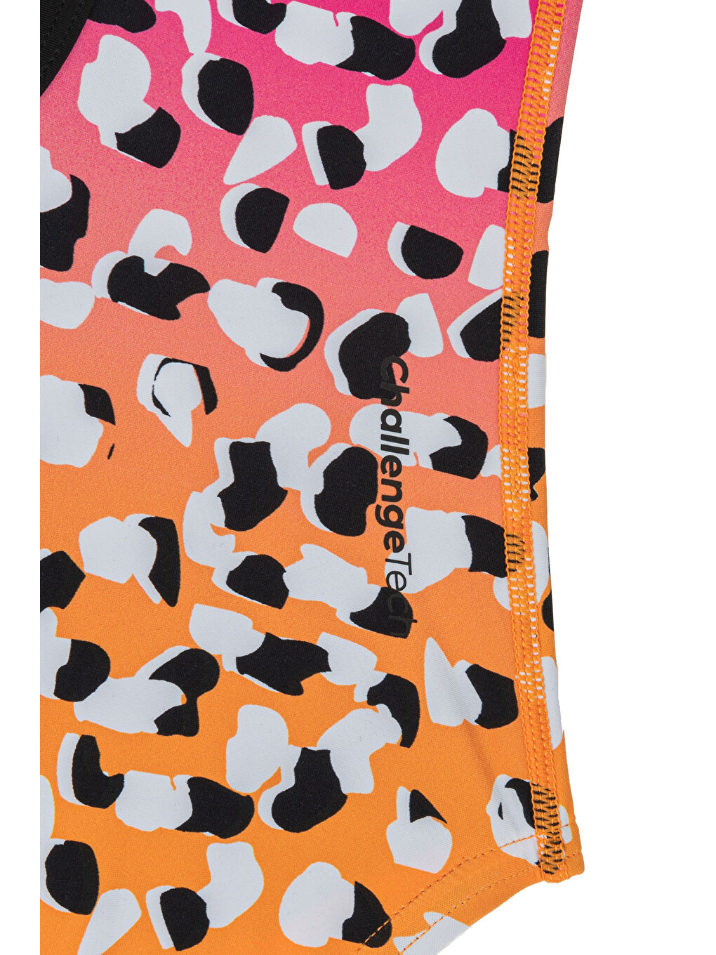 Thin Strap Kız Çocuk Kırmızı / Siyah Mayo-3