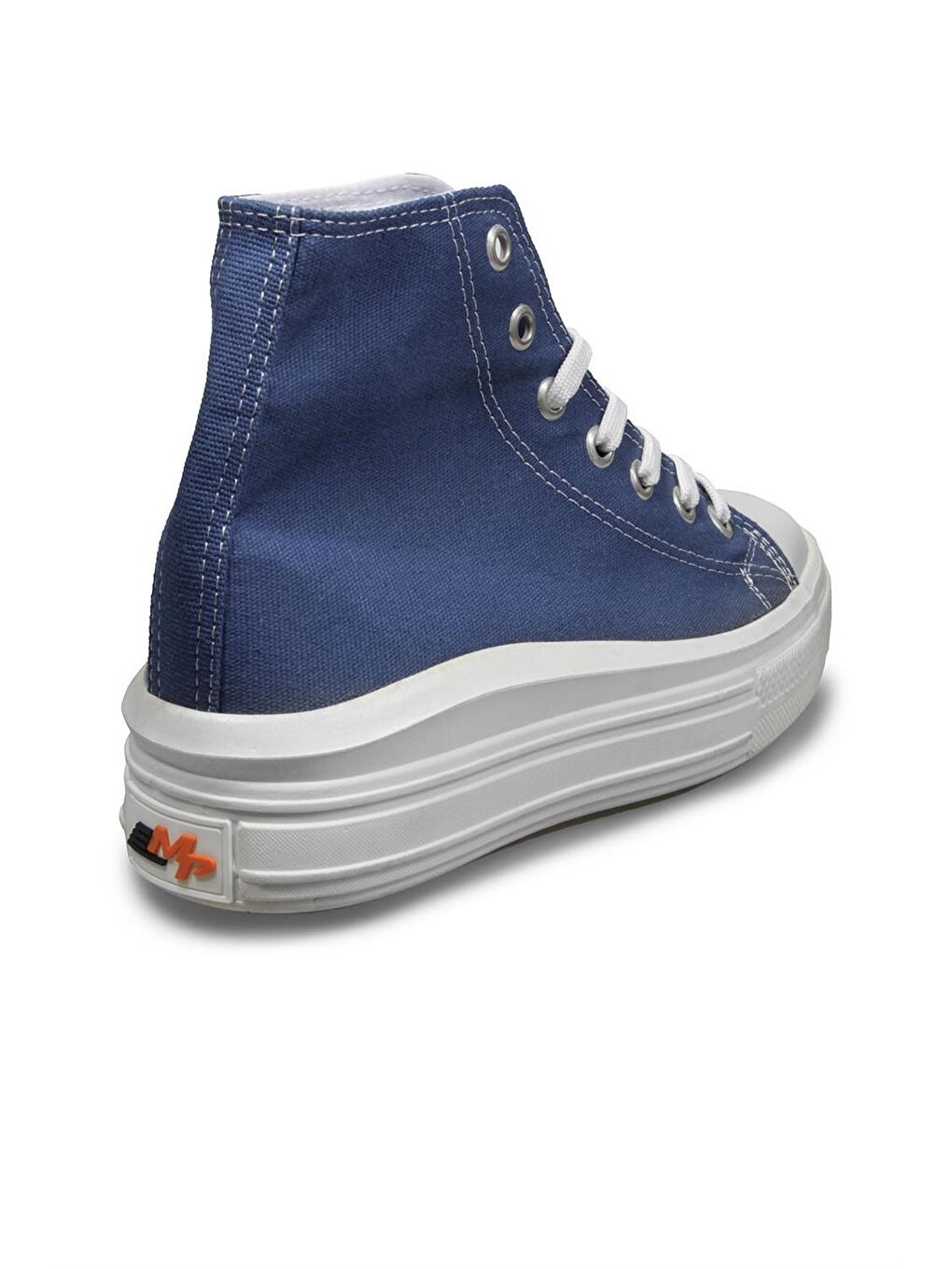 Kadin Mavi Kanvas Ayakkabı-1