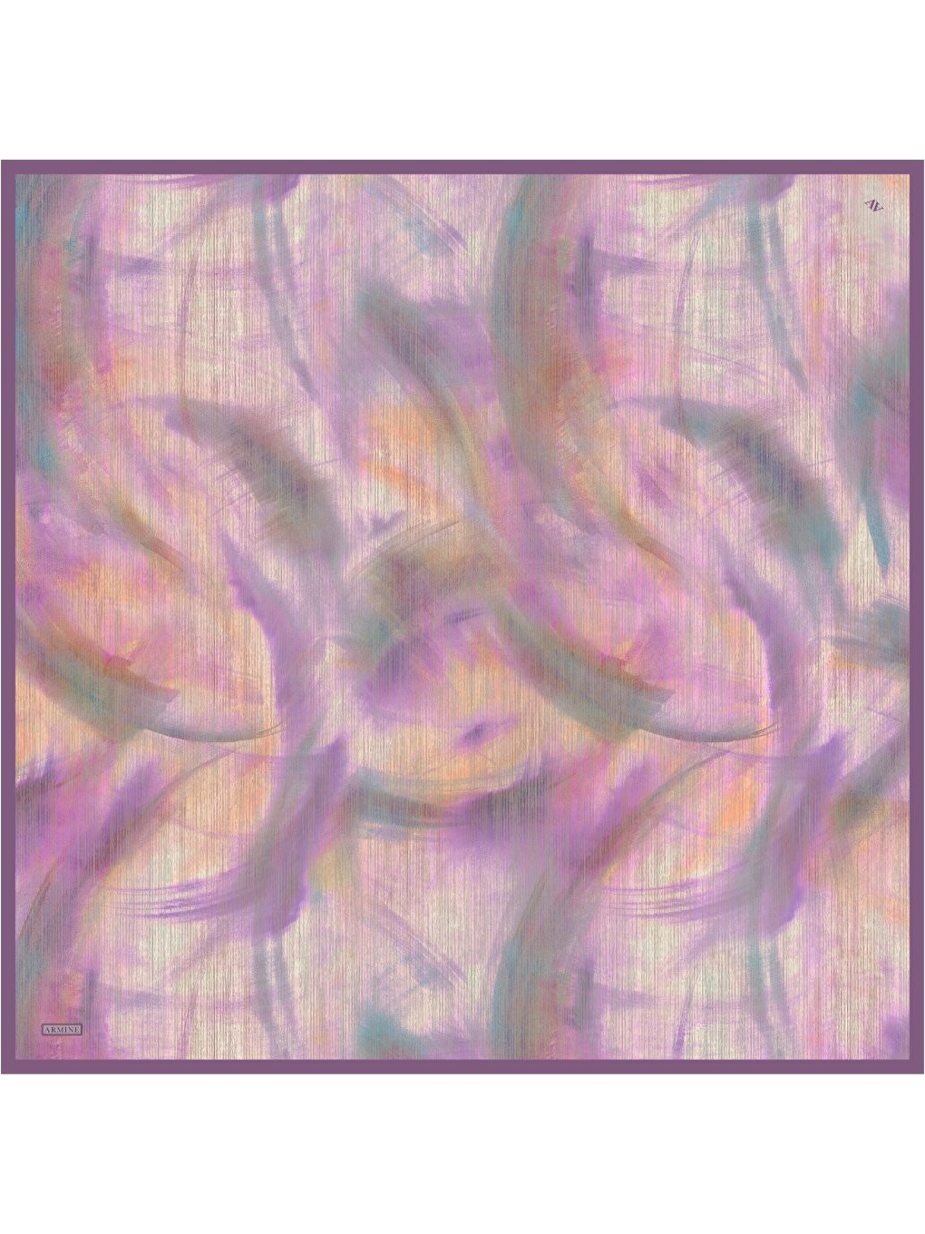 Pembe Saf İpek Sura Eşarp 9513D 89-4