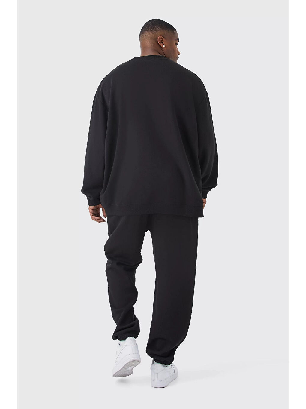 Siyah Erkek   İnce Eşofman Altı SPR24BEA51-1