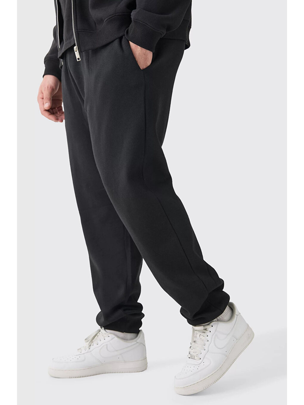 Siyah Erkek   İnce Eşofman Altı SPR24BEA51-2