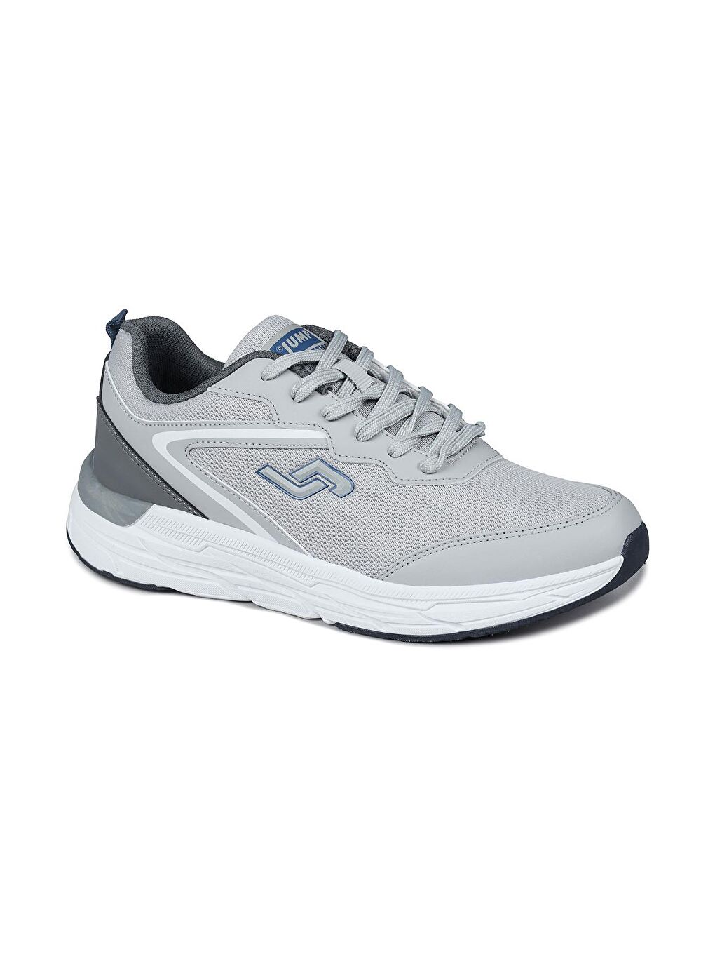 28037 Açık Gri - İndigo Erkek Sneaker Günlük Spor Ayakkabı-5