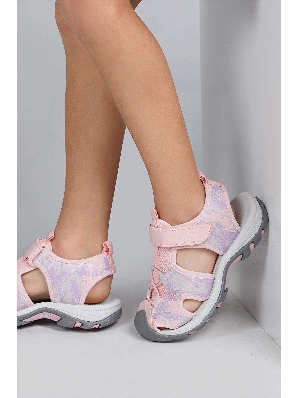 50027 Pembe Kız Çocuk Sandalet-1