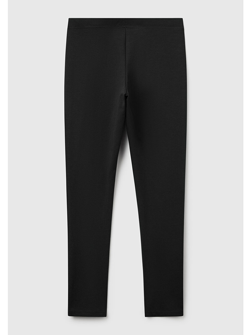 Kız Çocuk Siyah İşlemeli Tayt-1