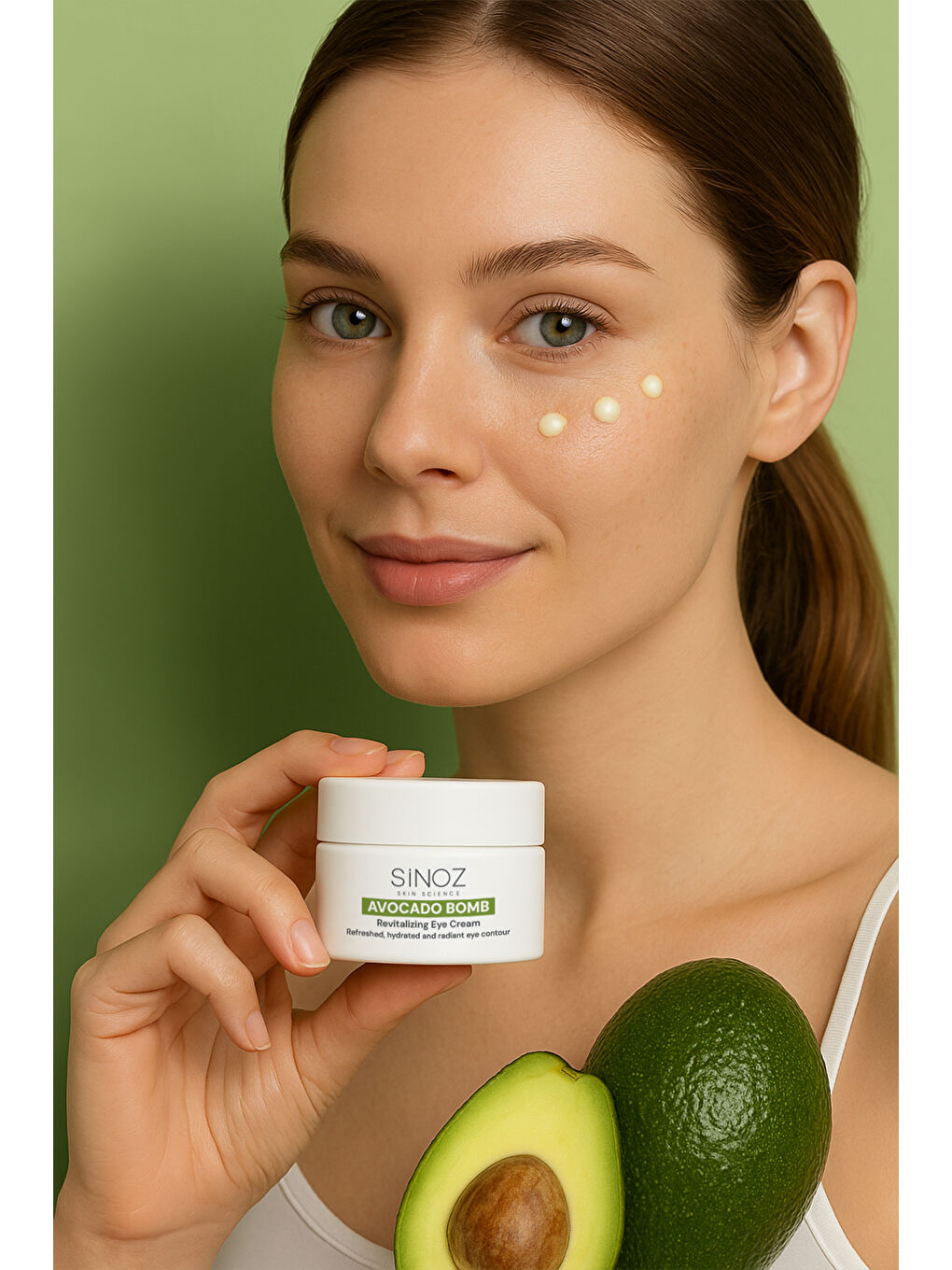 Avokado Bomb - Nemlendirici Canlandırıcı Kırışıklık Karşıtı Göz Çevresi Bakım Kremi 15 Ml-6