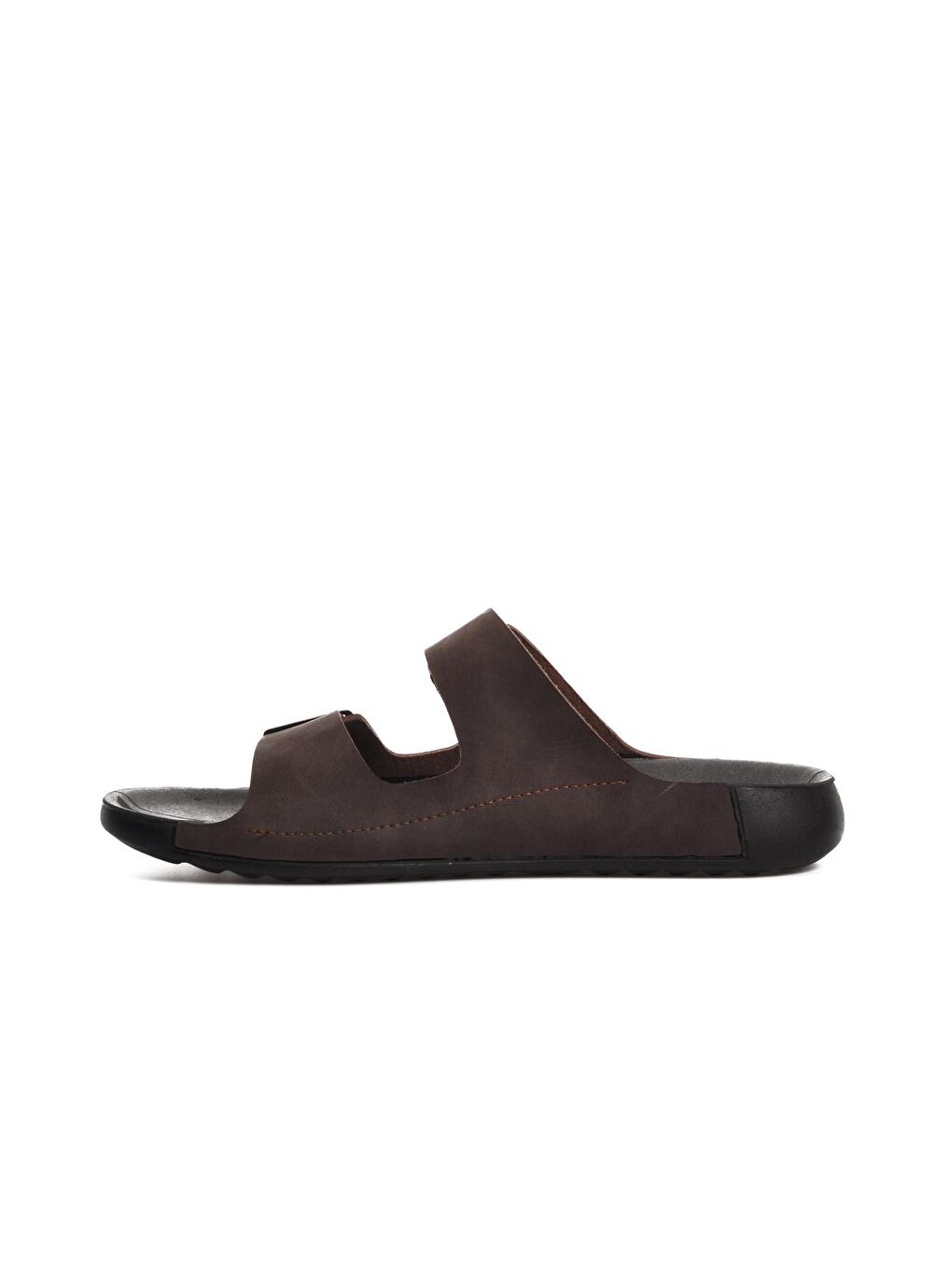 66.001 Siyah Çift Bantlı Erkek Terlik-1