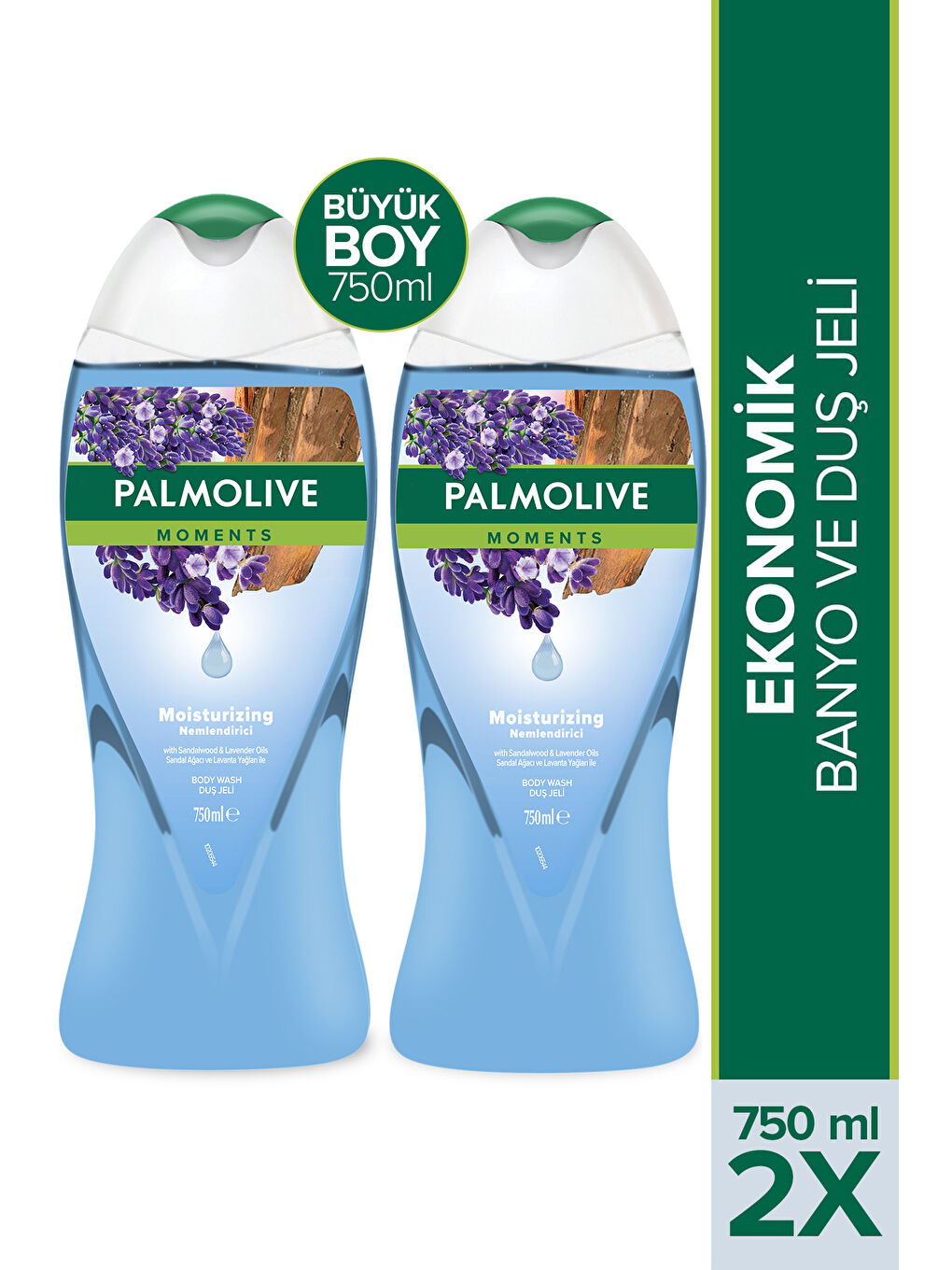 Palmolive Moments Böğürtlen 750 ml, Moments Sandal Ağacı 750 ml