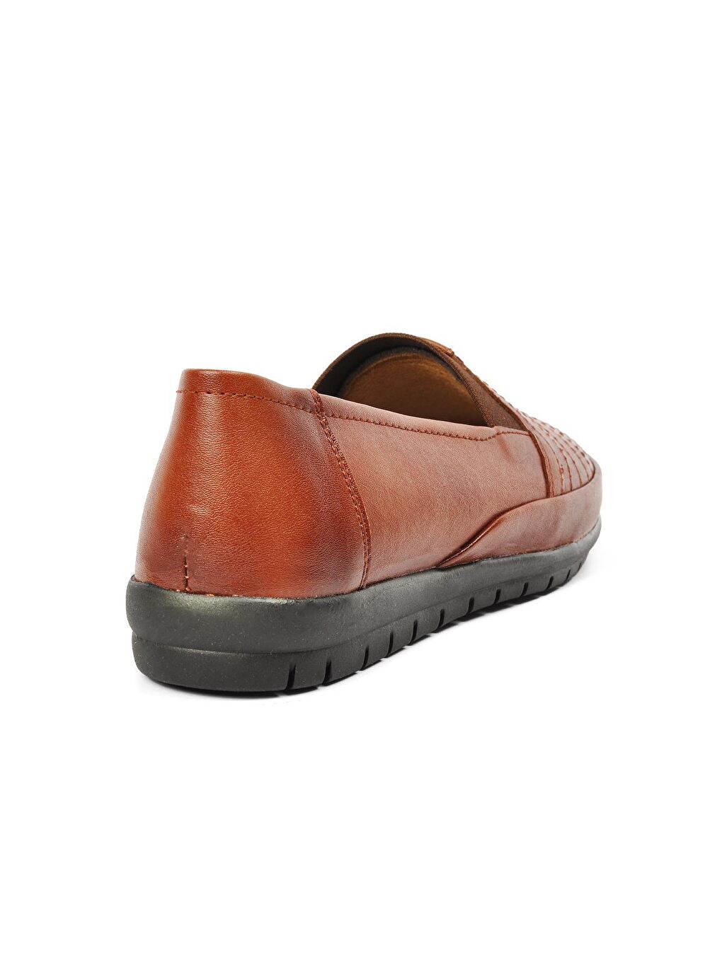 Kahverengi 144 Taba İçi Hakiki Deri Kadın Klasik Ayakkabı-3