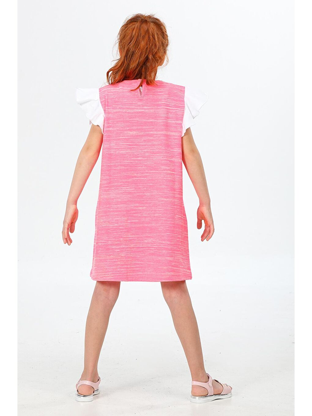 Pembe BF v-2 Kız Elbise-1