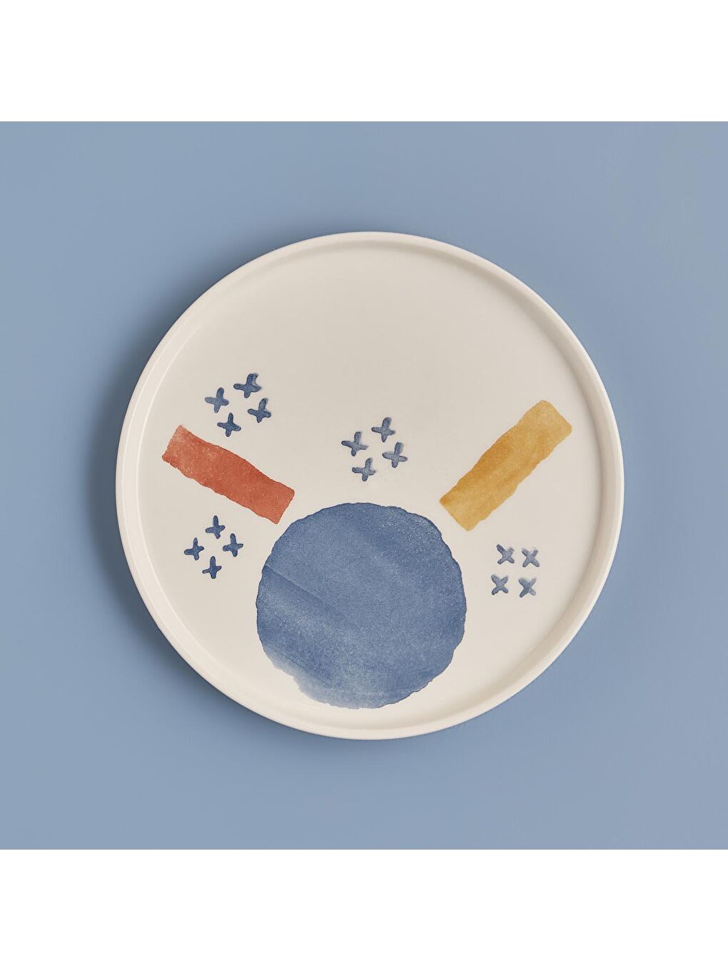 Karışık Lego Seramik 10 Parça 4 Kişilik Kahvaltı Takımı-4