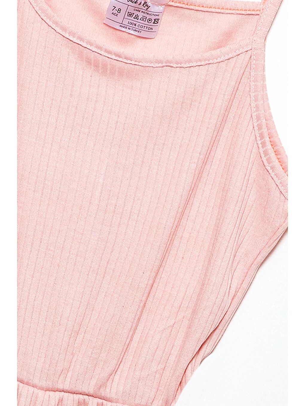 Pembe Askılı Kız Çocuk Tulum-2