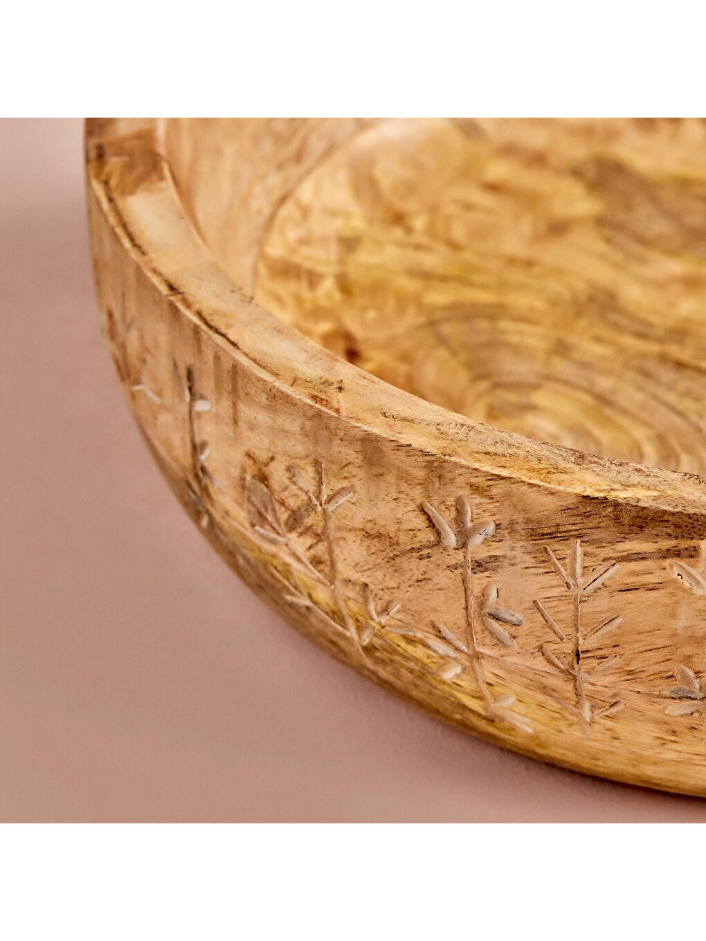 Kahverengi Flowers Dekoratif Kase Naturel-2