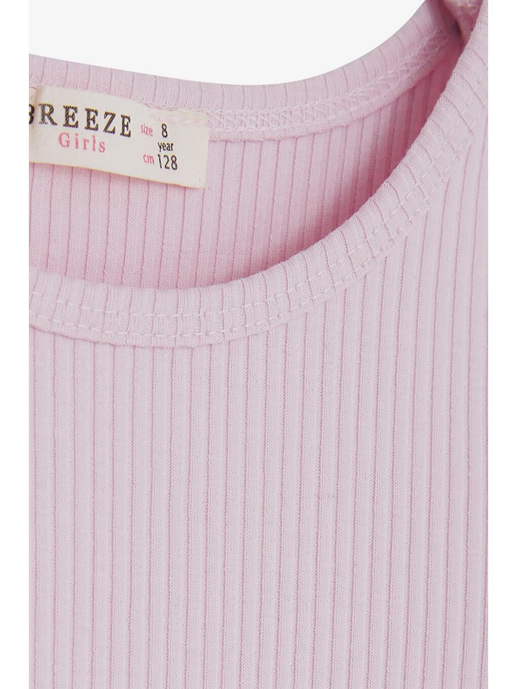 Kız Çocuk Uzun Kollu Bluz Fırfırlı Pembe (10-14 Yaş)-4